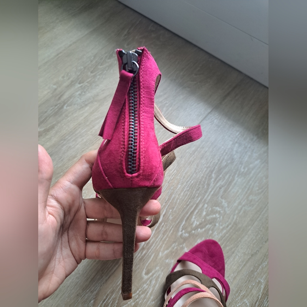 Zara Strappy Sandals size 37-6.5 - Picture 8 of 10